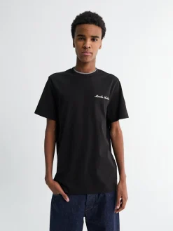 SS T-shirt i Sort