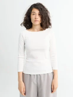 Steffi Tee i hvid