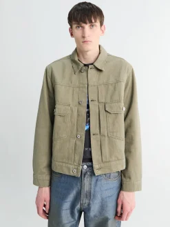 Storadal Resist Dyed Twill II Jacket i Vetiver