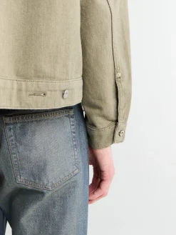 Storadal Resist Dyed Twill II Jacket i Vetiver