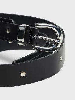 Stud Bælte 3,5cm i Sort