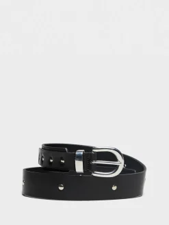 Stud Bælte 3,5cm i Sort