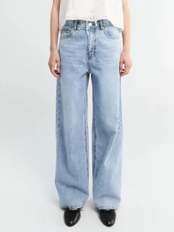Summer Relaxed Jeans i Lyseblå