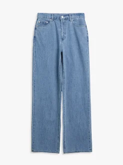 Summer Straight Jeans i Lyseblå