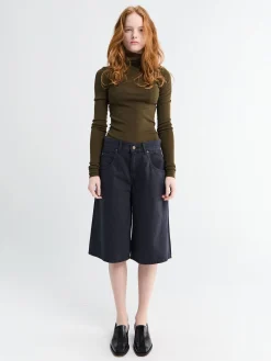Super Baggy Jorts i Chipped Black Oyster