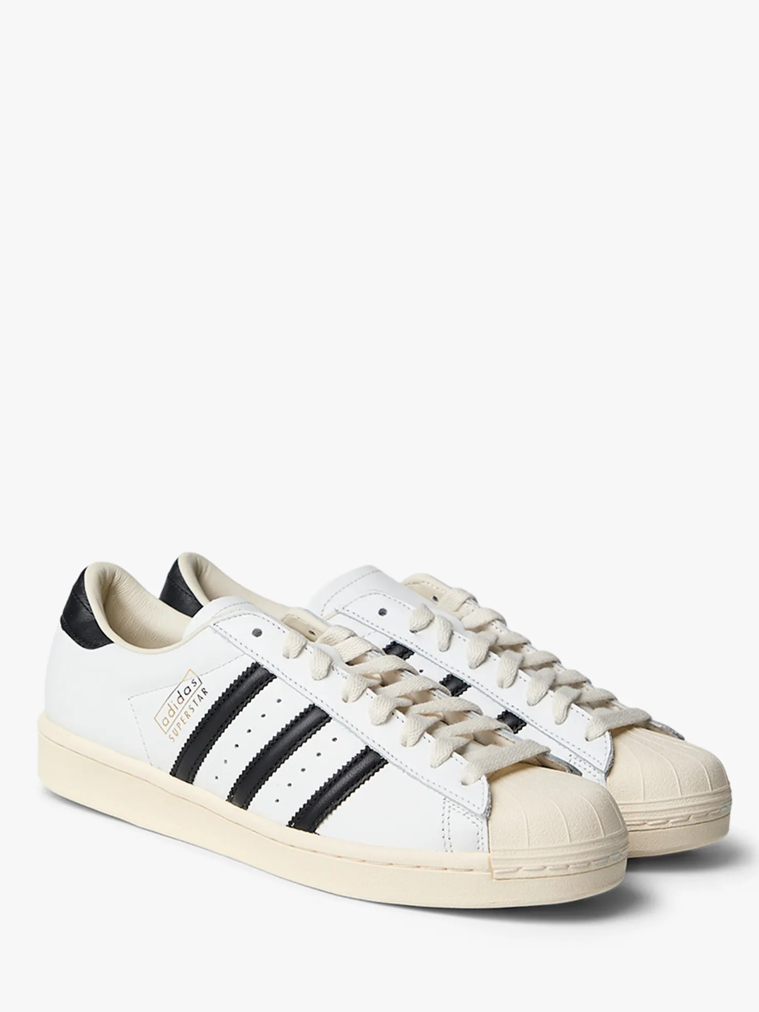Superstar Vintage i Core White, Core black og Cream White