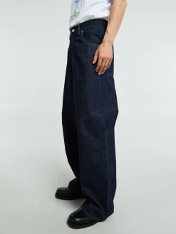 Super Wide Jeans i Simple Rinse Blue