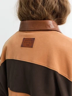 Sweatshirt i Mørkebrun
