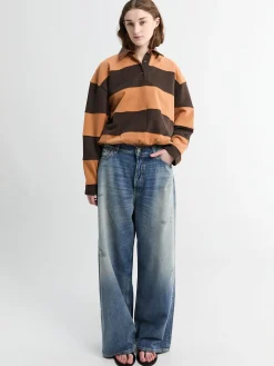 Sweatshirt i Mørkebrun