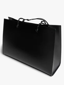 Tangle Shopper Tote Bag i Sort