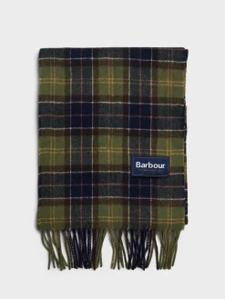 Tartan Lambwool Tørklæde i Classic Tartan