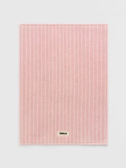 Terry Bademåtte i Shaded Pink Stripes