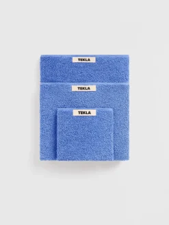 Terry Håndklæde i Clear Blue