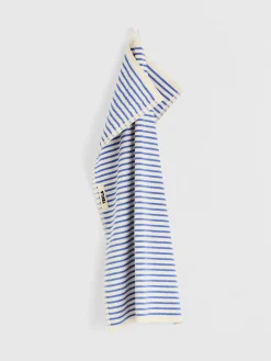 Terry Håndklæde i Coastal Blue Stripes