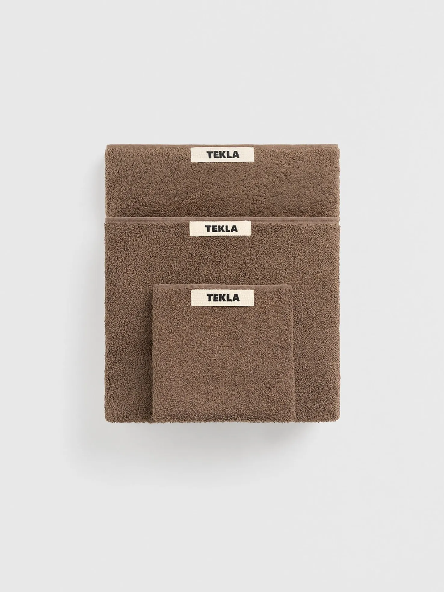 Terry Håndklæde i Kodiak Brown