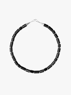 The Sadie Necklace i Sort Onyx