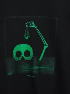 The Water's Fine T-Shirt i sort