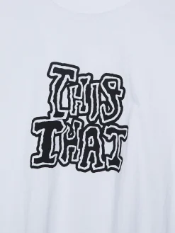 THISTHAT T-Shirt i Hvid