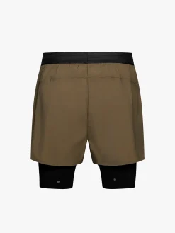 T.K.O. Balance 2-in-1 Shorts i Dark Stone
