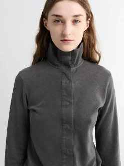 Tornado Cardigan i Vasket Sort Rogue Loopback