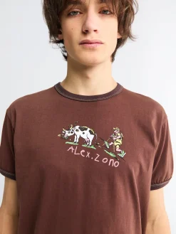Trail Tee i Brun