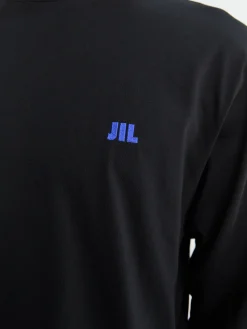 T-Shirt Cn Langærmet i Sort