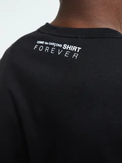 T-Shirt i Sort