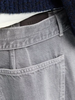 Twisted Belted Bukser i Heather