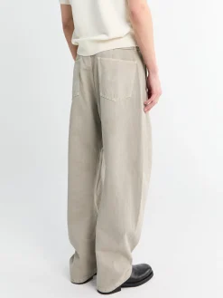 Twisted Belted Bukser i Moonstone