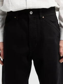 Twisted Workwear Pants i Sort