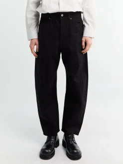 Twisted Workwear Pants i Sort