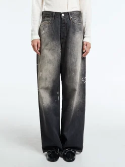 1981U Loose Fit Jeans i Black Trafalgar