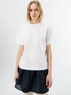 Unisex Loose T-shirt i Hvid