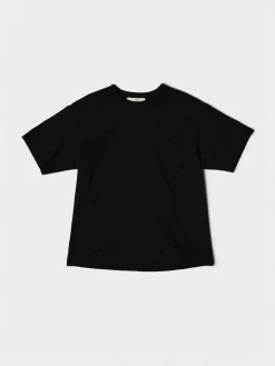 Unisex Loose T-shirt i Sort