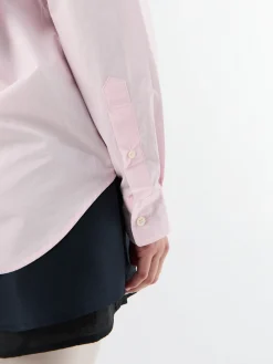 Unisex Soft Poplin BD Skjorte i Soft Pink
