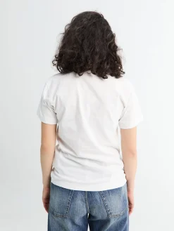 U T-shirt Rødt Emblem i Blå