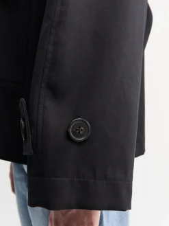 Water Resistant Jakke i Sort
