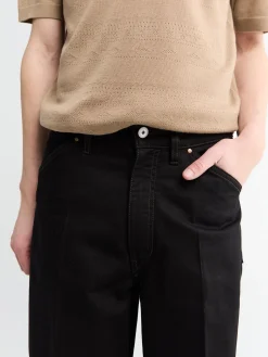 Wide Pants i Sort