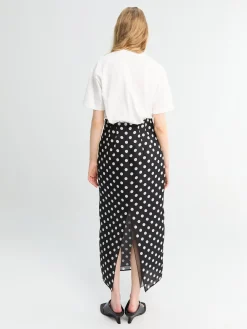 Winton Skirt i Medium Dot Sort