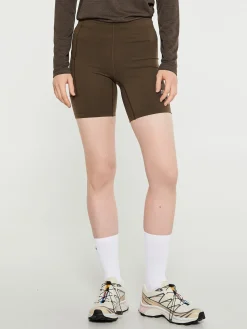 Women's Balance Short Tights i Dusty Brown