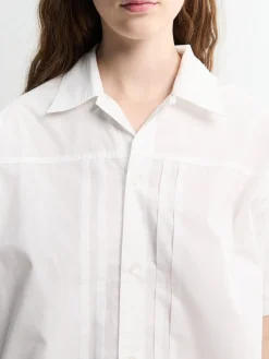 W' SS Belmont Shirt i Hvid