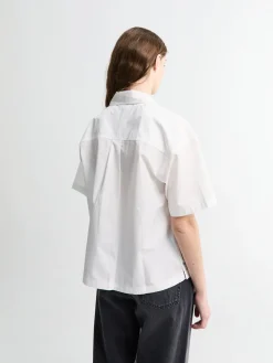 W' SS Belmont Shirt i Hvid