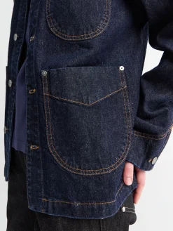Wyatt Jacket med fløjls krave i Benson