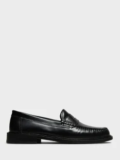 Yardee Mocassin Loafers i Sort